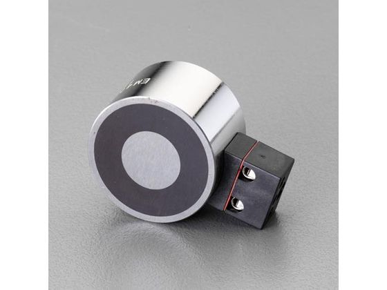 エスコ 電磁マグネットホルダー DC12V φ80mm 2000N EA984CM-36
