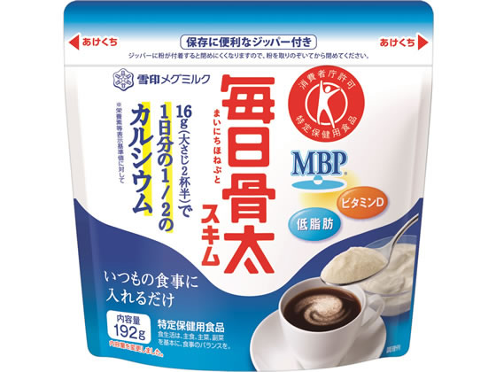 雪印メグミルク 毎日骨太 MBP スキム ガゼット 192g 雪印メグミルク 毎日骨太 MBP スキム ガゼット 192g