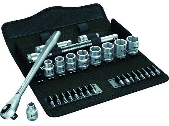 Wera 8100SC7 サイクロップラチェット「メタル」セット 1/2 004077 Wera 8100SC7 サイクロップラチェット「メタル」セット 1/2 004077