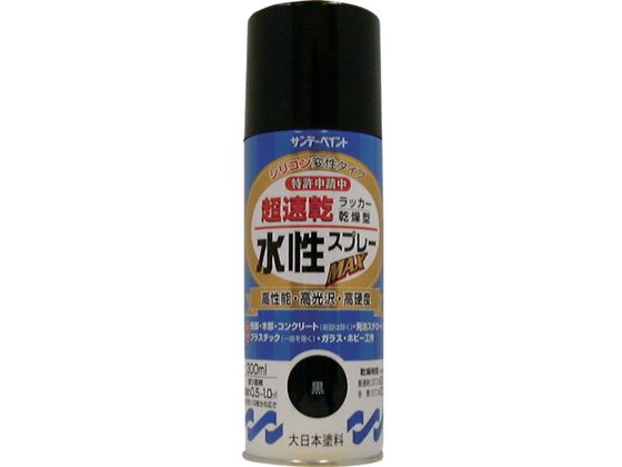 サンデーペイント 水性ラッカースプレーMAX 300ml 白 #261840 サンデーペイント 水性ラッカースプレーMAX 300ml 白 #261840