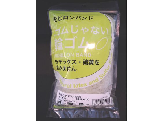 日清紡 モビロンバンド70×3×0.3透明／洗浄タイプ100G