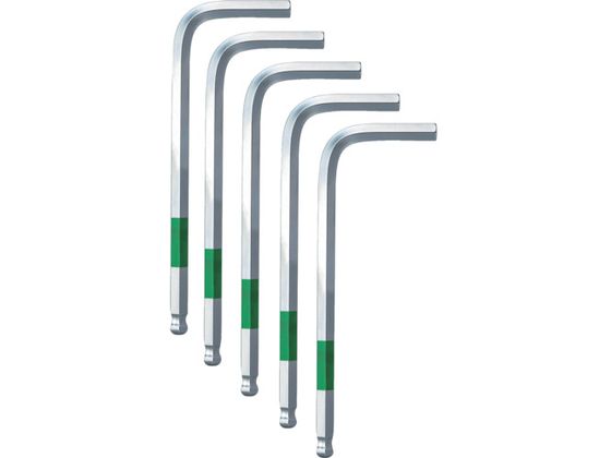ワイズ ボールポイントレンチ【単品】5本組NC(標準サイズ)5.0mm SBNC-50S-5P ワイズ ボールポイントレンチ【単品】5本組NC(標準サイズ)5.0mm SBNC-50S-5P