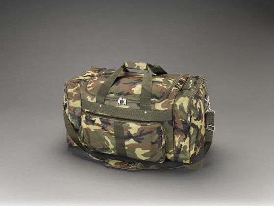 エスコ ボストンバッグ 迷彩柄 686×356×343mm 53.9L エスコ ボストンバッグ 迷彩柄 686×356×343mm 53.9L