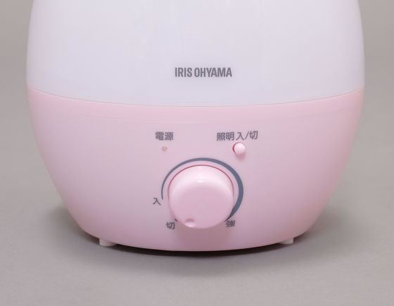 アイリスオーヤマ 超音波式加湿器 しずく型 ピンク UHM-280S-Pが4,400