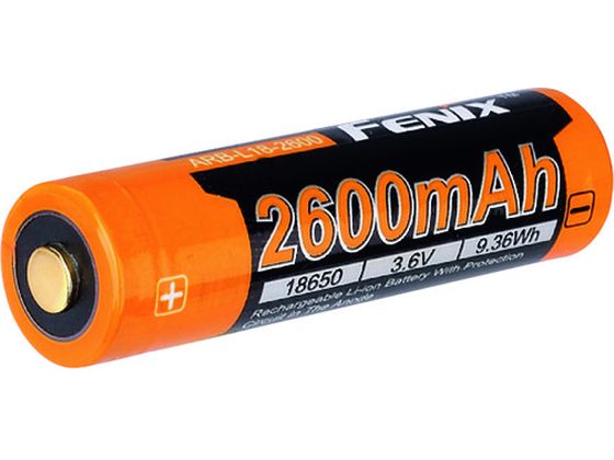 FENIX リチウムイオン専用充電電池 ARB-L18-2600