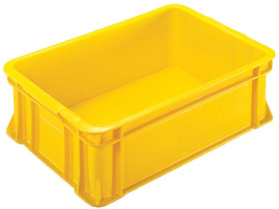 ヒシ S型コンテナ有効内寸452×303×147mm 黄 S-23B