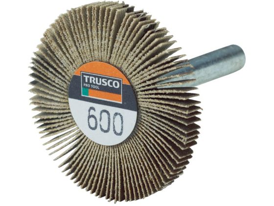 TRUSCO 薄型フラップホイール 40×5×6 #600 5個入 UF4005-600 TRUSCO 薄型フラップホイール 40×5×6 #600 5個入 UF4005-600