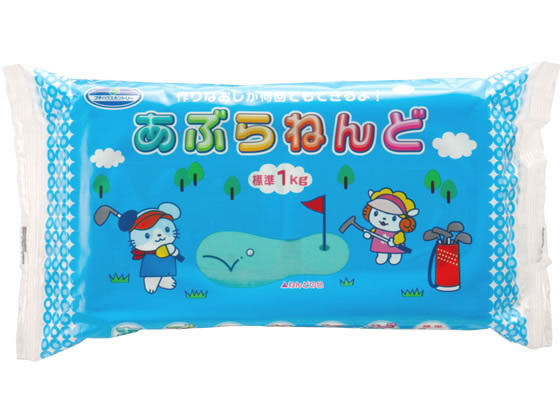 銀鳥産業 油ねんど 1kg 緑 283003