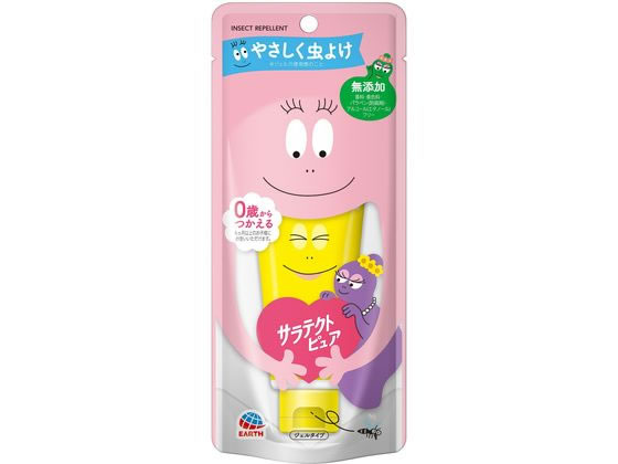 アース製薬 サラテクト ピュア ジェル バーバパパ 50g