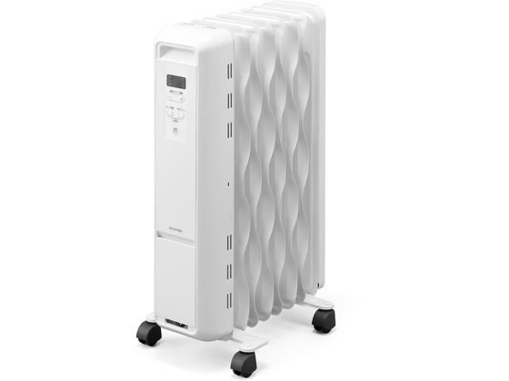 アイリスオーヤマ ウェーブ型オイルヒーター マイコン式 ホワイト IWH2-1208M-W アイリスオーヤマ ウェーブ型オイルヒーター マイコン式 ホワイト IWH2-1208M-W