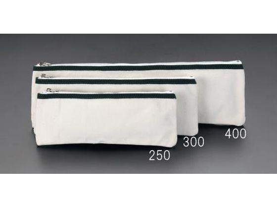 エスコ 小物工具袋 キャンバス 300mm EA509-300