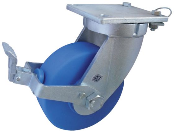 ヨドノ 超重量用MCナイロンキャスター自在車ストッパー・旋回ロック付 HDMCJ150STTL ヨドノ 超重量用MCナイロンキャスター自在車ストッパー・旋回ロック付 HDMCJ150STTL