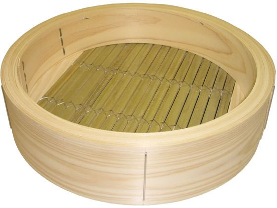 EBM ひのき 中華セイロ 身 21cm 6159200