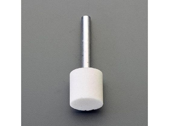 エスコ 軸付砥石 WA #60 10×10mm 6mm軸 EA819GA-611 エスコ 軸付砥石 WA #60 10×10mm 6mm軸 EA819GA-611
