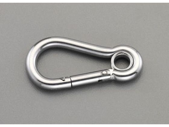 エスコ スナップフック ステンレス製 69.9×7.1mm EA638JV-7