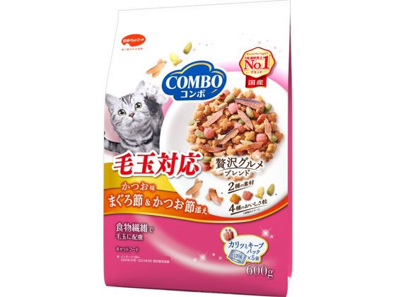 日本ペットフード コンボキャット 毛玉 鰹・鮪節・鰹節 600g 日本ペットフード コンボキャット 毛玉 鰹・鮪節・鰹節 600g