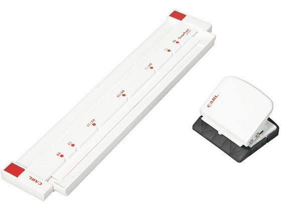 カール事務器 ゲージパンチ ホワイト GP-2630-W