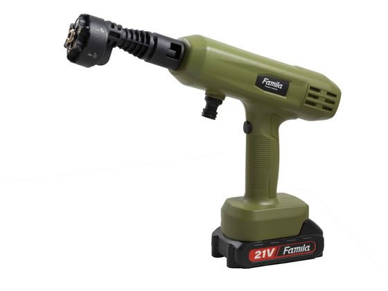 ファミリー・ライフ ハンディ高圧洗浄機12点セット+予備バッテリ 04357 ファミリー・ライフ ハンディ高圧洗浄機12点セット+予備バッテリ 04357