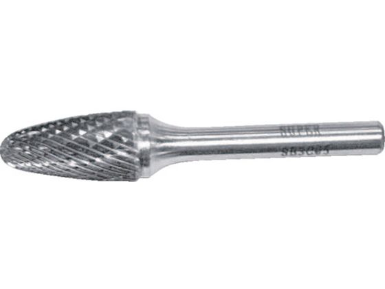 スーパー スーパー超硬バー シャンク径6mm(砲弾型)シングルカット(刃径:19.0) SB3C07S スーパー スーパー超硬バー シャンク径6mm(砲弾型)シングルカット(刃径:19.0) SB3C07S