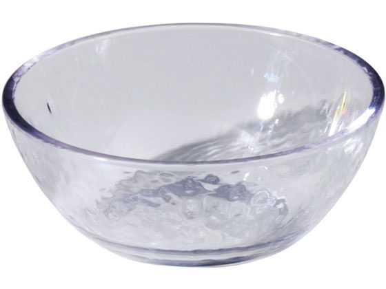 関東プラスチック工業 リップル 丸小鉢 KB-121 クリア 2482000