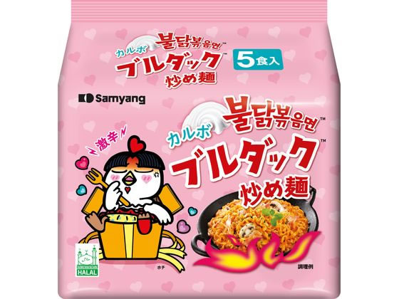三養ジャパン カルボナーラ ブルダック炒め麺 袋麺 5食パック 三養ジャパン カルボナーラ ブルダック炒め麺 袋麺 5食パック