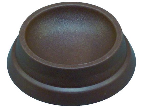 光 キャストップ 40MM双輪キャスター用 茶 (4個入) KGH-65
