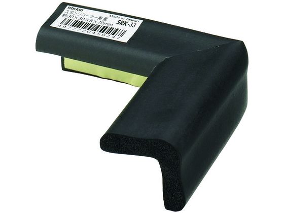 光 スポンジコーナー用 黒30×30mm SRK-33