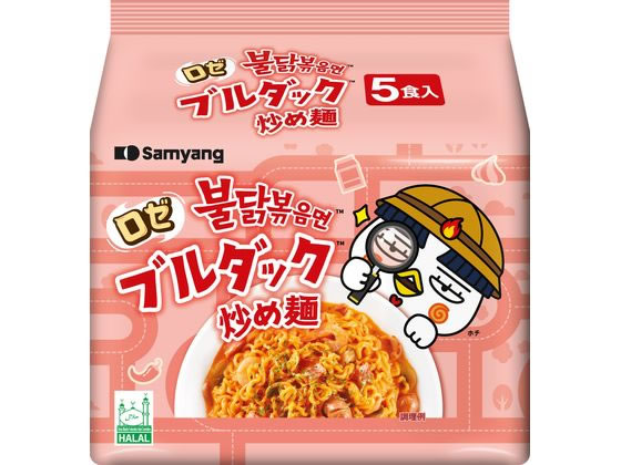 三養ジャパン ロゼ ブルダック炒め麺 袋麺 5食パック 三養ジャパン ロゼ ブルダック炒め麺 袋麺 5食パック