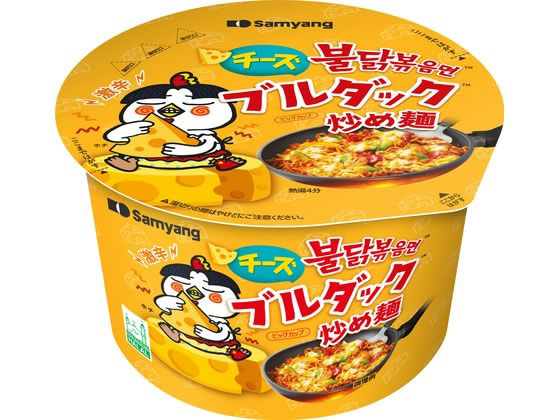 三養ジャパン チーズブルダック炒め麺 ビッグカップ 三養ジャパン チーズブルダック炒め麺 ビッグカップ