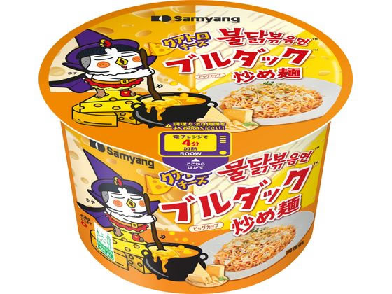 三養ジャパン クアトロチーズ ブルダック炒め麺 ビッグカップ 三養ジャパン クアトロチーズ ブルダック炒め麺 ビッグカップ