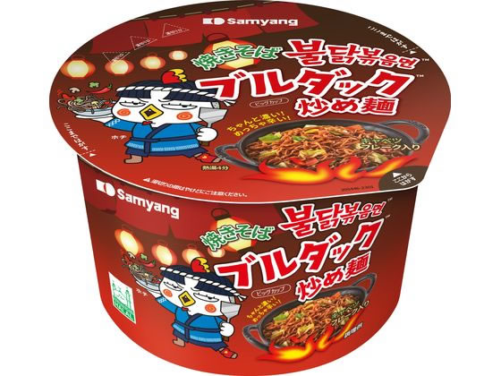 三養ジャパン 焼きそばブルダック炒め麺 ビッグカップ 三養ジャパン 焼きそばブルダック炒め麺 ビッグカップ