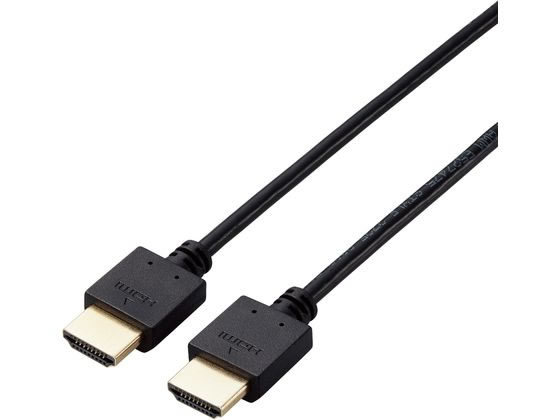 エレコム HDMIケーブル 2m 4K 30p ブラック CAC-HD1420BK/ID エレコム HDMIケーブル 2m 4K 30p ブラック CAC-HD1420BK/ID