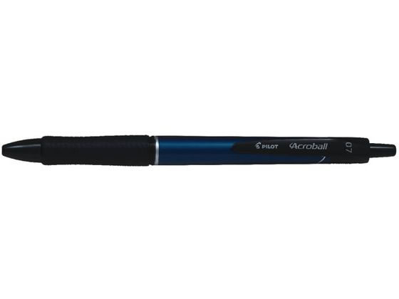 パイロット アクロボール T 極細 0.7mm メタルブルー BAB-15FT-ML