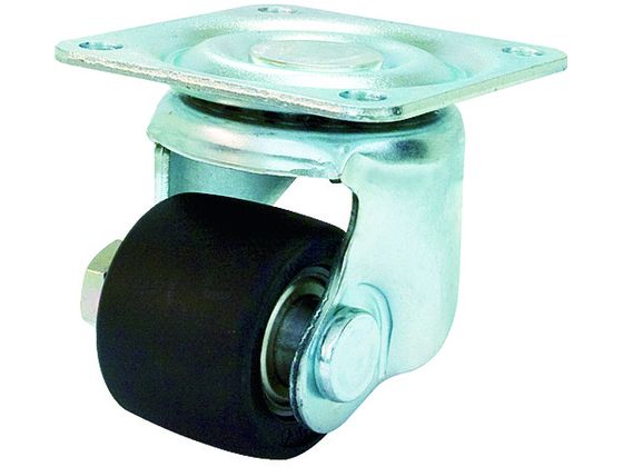 TRUSCO 低床式 重荷重用 自在 ナイロン車65mm TYHSN-65