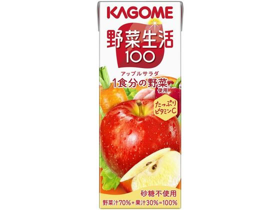 カゴメ 野菜生活100 アップルサラダ 200ml カゴメ 野菜生活100 アップルサラダ 200ml