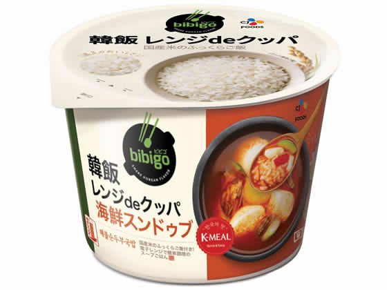CJFOODSJAPAN bibigo レンジクッパ 海鮮スンドゥブ 173.7g CJFOODSJAPAN bibigo レンジクッパ 海鮮スンドゥブ 173.7g