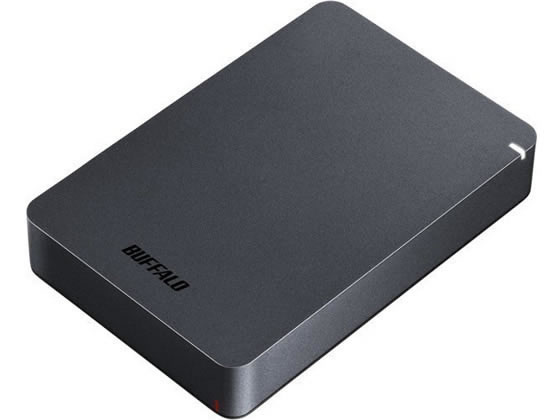 バッファロー 耐衝撃ポータブルHDD 4TB ブラック バッファロー 耐衝撃ポータブルHDD 4TB ブラック