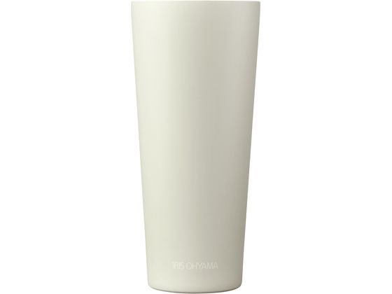 アイリスオーヤマ ステンレスタンブラー 450ml ホワイト ST-450