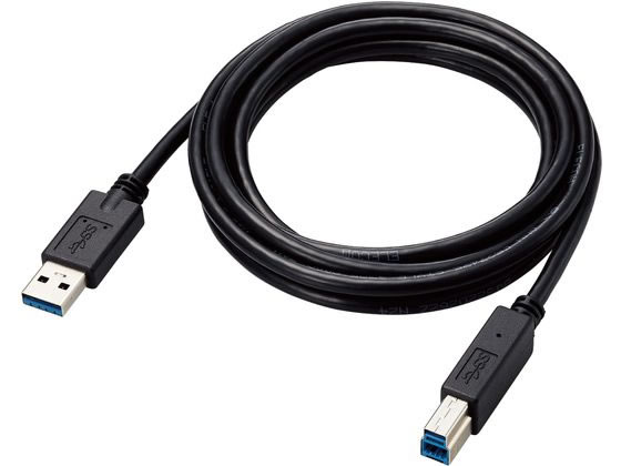 エレコム USB3.0ケーブル 2m A-B ブラック USB3-AB20BK/ID エレコム USB3.0ケーブル 2m A-B ブラック USB3-AB20BK/ID