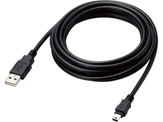 エレコム USBケーブル 3m A-miniB ブラック U2C-AM30BK/ID エレコム USBケーブル 3m A-miniB ブラック U2C-AM30BK/ID