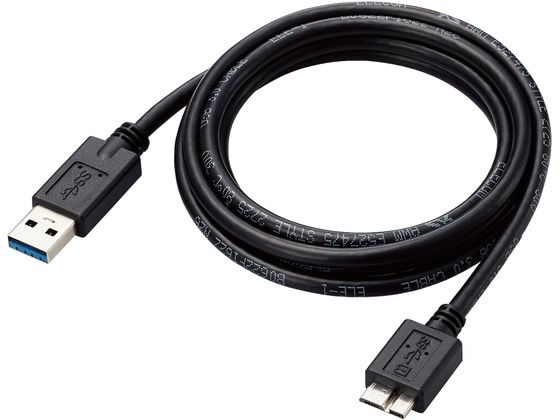 エレコム USB3.0ケーブル 1.5m A-miniB クロ USB3-AMB15BK/ID エレコム USB3.0ケーブル 1.5m A-miniB クロ USB3-AMB15BK/ID