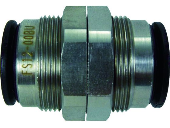 チヨダ ファイブSUSバルクヘッドユニオン 12mm FS12-00BU チヨダ ファイブSUSバルクヘッドユニオン 12mm FS12-00BU