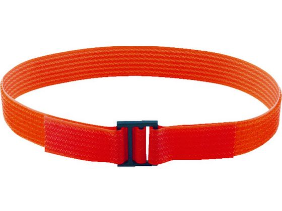 TRUSCO フリーマジック[[R下]]結束テープ片面幅50mm長25mオレンジ
