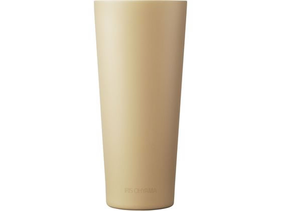 アイリスオーヤマ ステンレスタンブラー 450ml ライトテラコッタ ST-450
