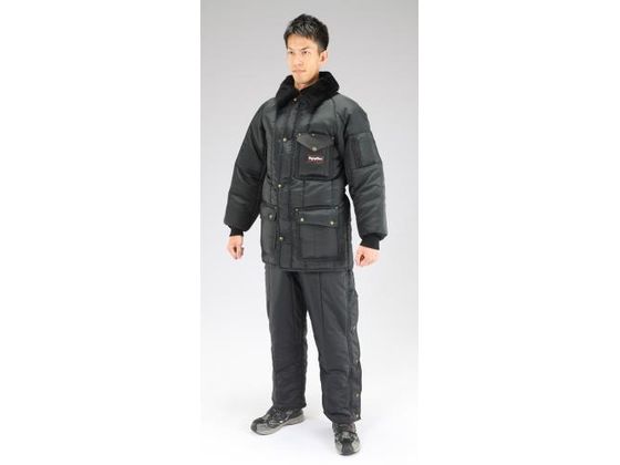 エスコ 防寒服上下セット Navy L EA915GM-7 エスコ 防寒服上下セット Navy L EA915GM-7