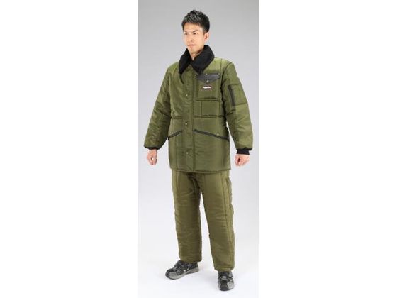 エスコ 防寒服上下セット Sage XL EA915GM-33