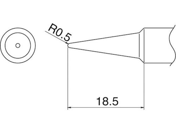 白光 こて先 B型 T19-B 白光 こて先 B型 T19-B