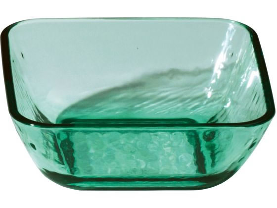 関東プラスチック工業 リップル 角小鉢 KB-120 グリーン 2489500