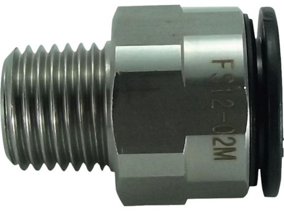 チヨダ ファイブSUSメイルコネクタ 12mm・R1/4 FS12-02M チヨダ ファイブSUSメイルコネクタ 12mm・R1/4 FS12-02M