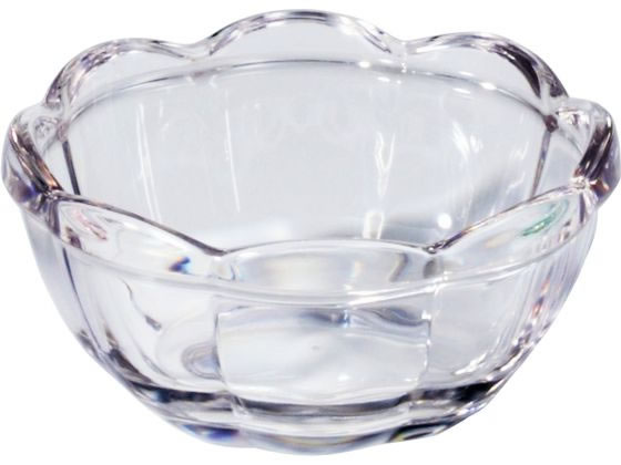 関東プラスチック工業 リップル 花小鉢 KB-125 クリア 2489700